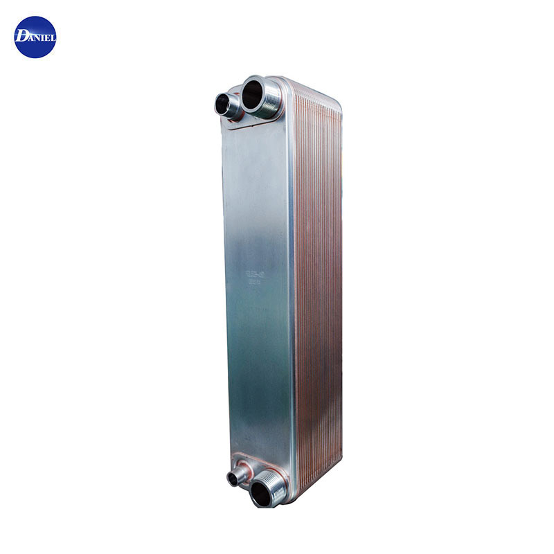 R134a Brazed Plate Heat Exchanger စျေးနှုန်း ပါဝါ Platetitanium